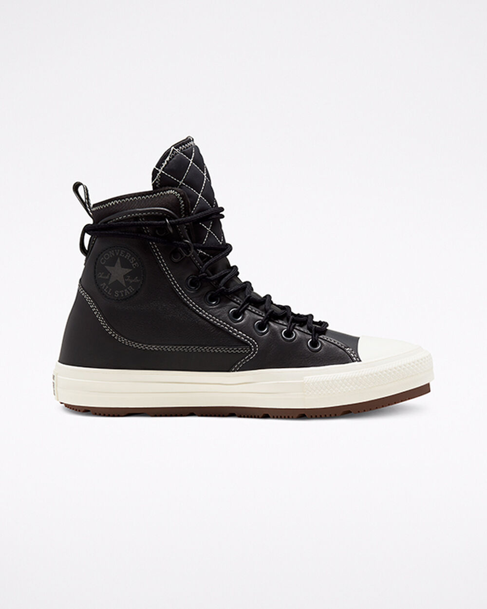 Botas Montaña Converse Chuck Taylor All Star Hombre Negras Blancas | España-5034