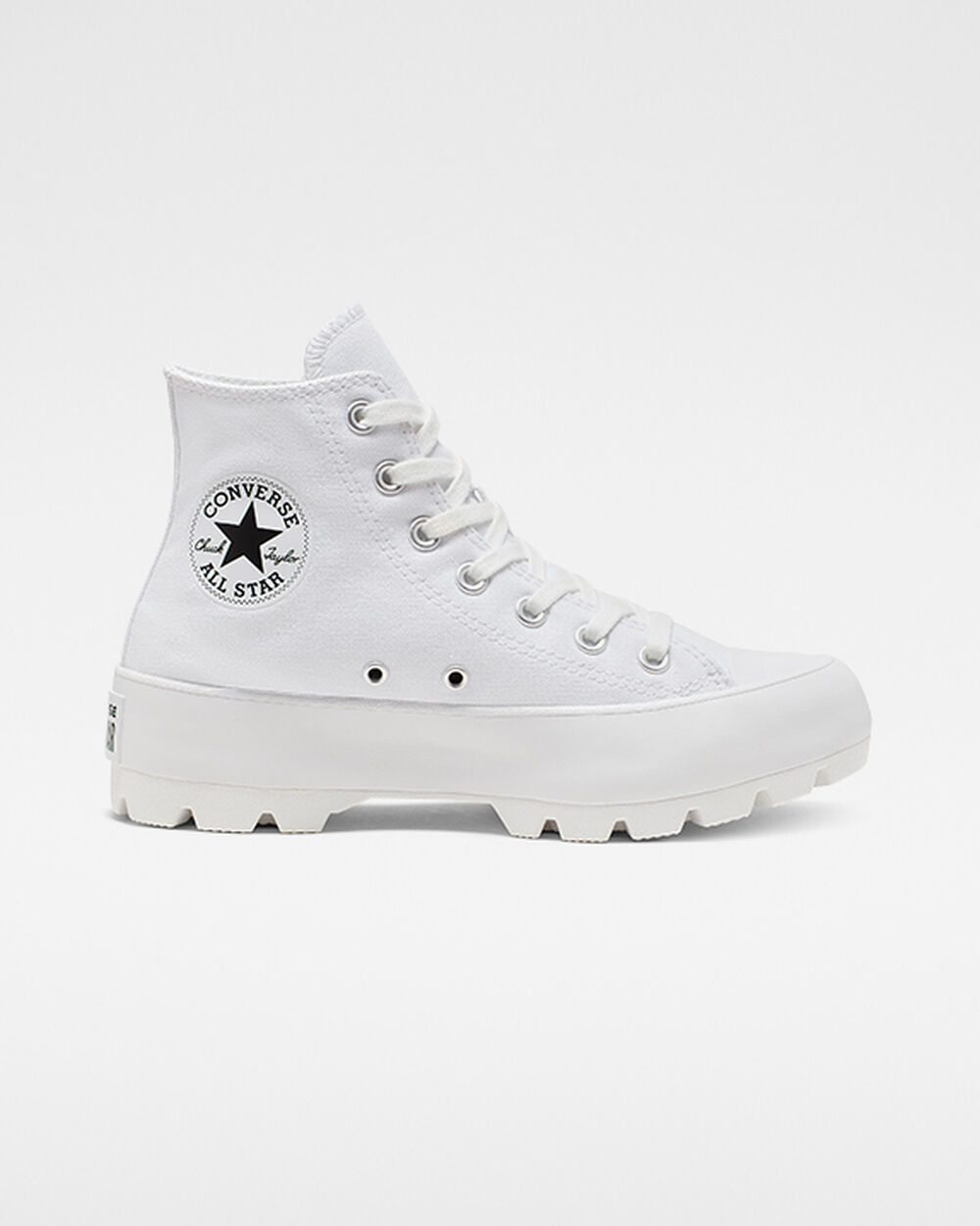 Botas de Invierno Converse Chuck Taylor All Star Lugged Mujer Blancas Negras Blancas | España-63471