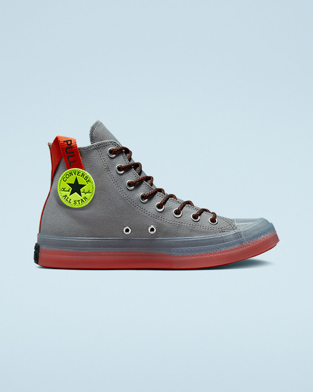 Zapatillas Converse Chuck Taylor All Star CX Hombre Gris Oscuro Naranjas | España-327