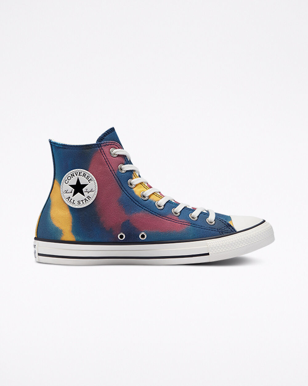 Zapatillas Converse Chuck Taylor All Star Hombre Azules Multicolor Blancas | España-82495