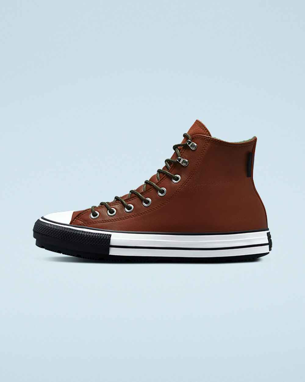 Botas Montaña Converse Chuck Taylor All Star Hombre Marrones Blancas Negras | España-32514