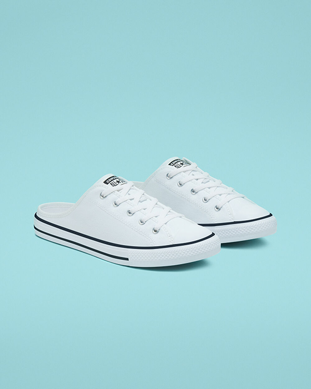 Slip On Converse Chuck Taylor All Star Mujer Blancas Negras | España-8092