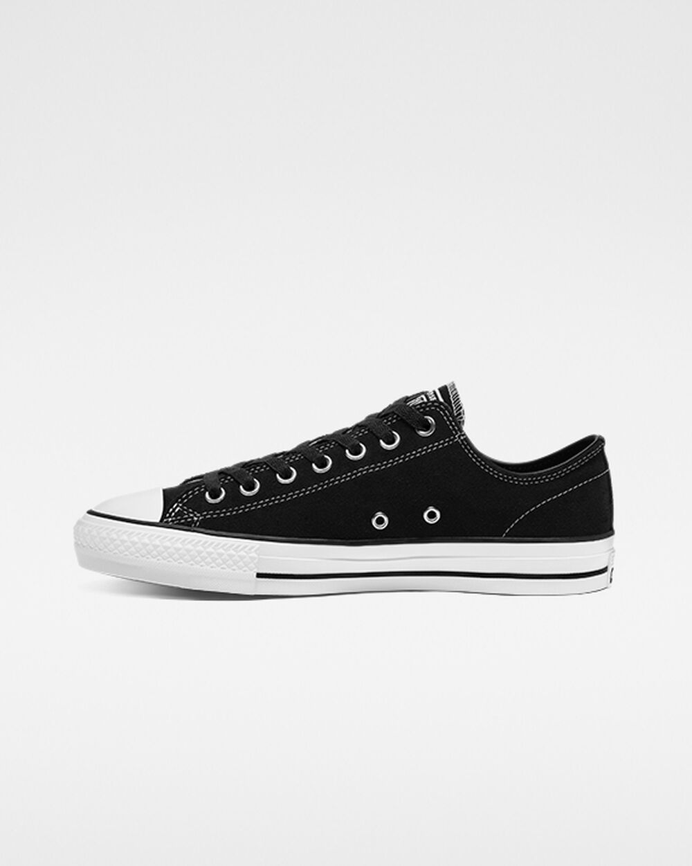 Zapatillas Converse CONS Chuck Taylor All Star Pro Hombre Negras Blancas | España-8215