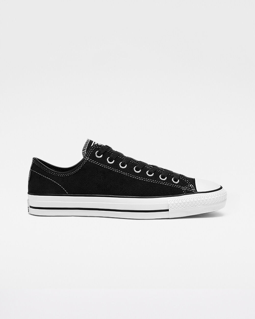 Zapatillas Converse CONS Chuck Taylor All Star Pro Hombre Negras Blancas | España-8215