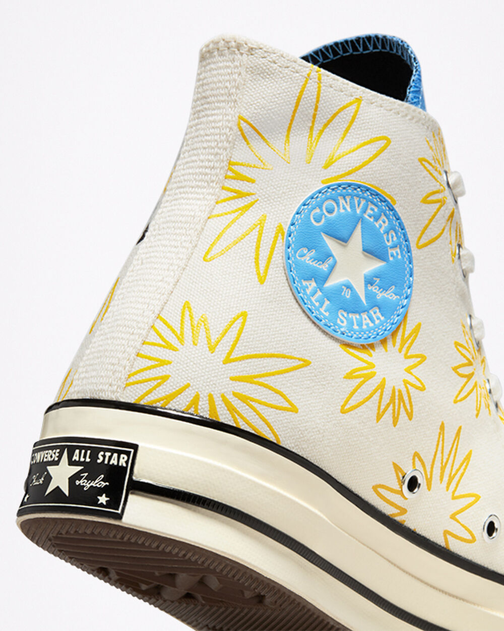 Zapatillas Converse Chuck 70 Hombre Blancas Azules | España-93685