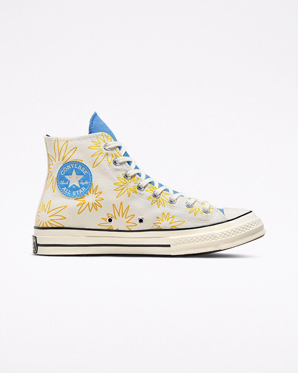 Zapatillas Converse Chuck 70 Hombre Blancas Azules | España-93685