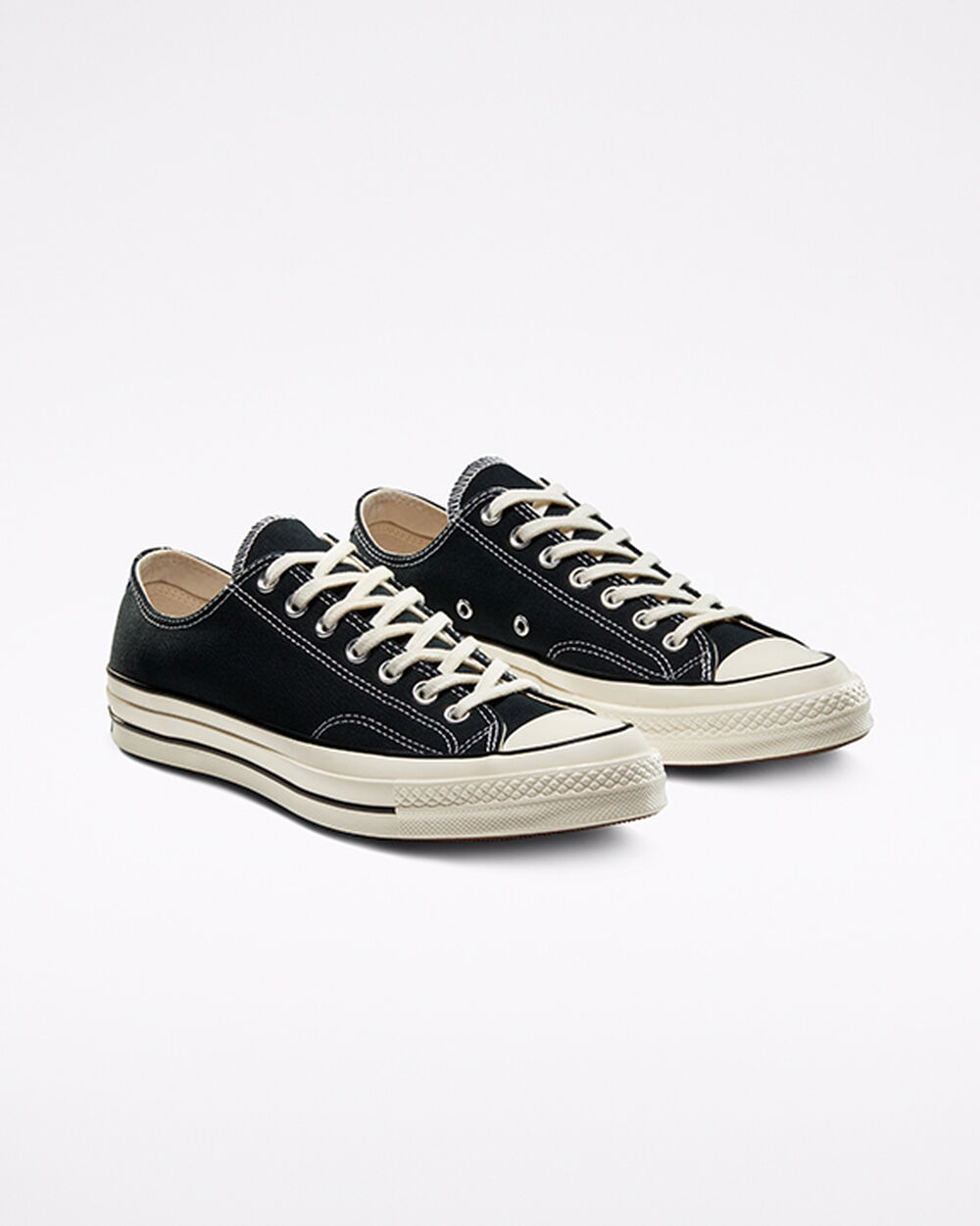 Zapatillas Converse Chuck 70 Hombre Negras Blancas | España-3781