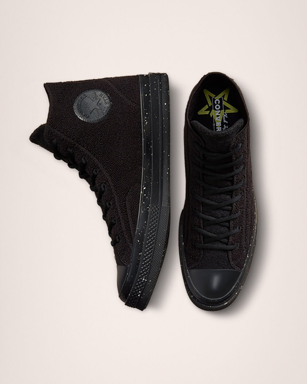 Zapatillas Converse Chuck 70 Hombre Negras | España-802