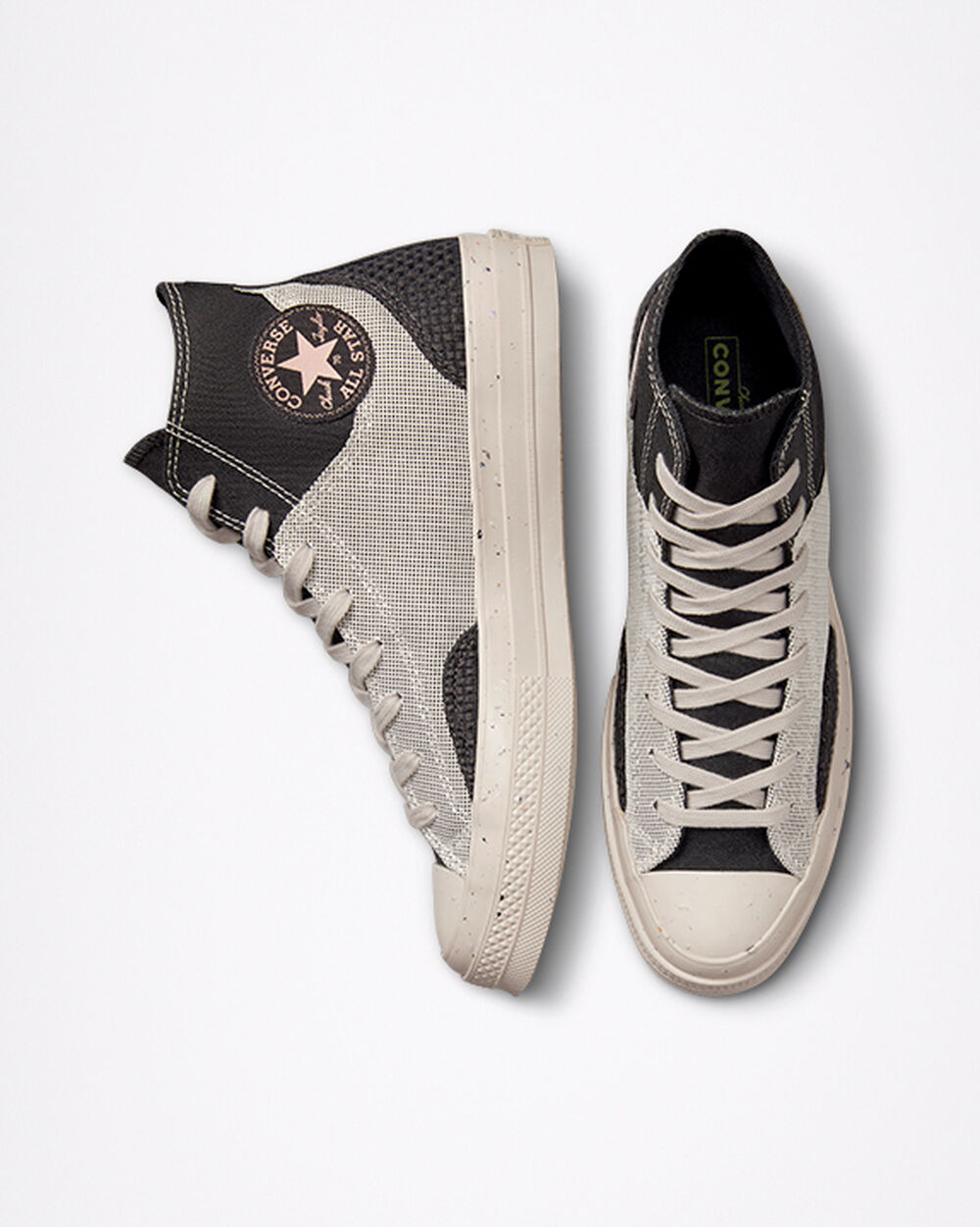 Zapatillas Converse Chuck 70 Hombre Negras Blancas | España-9714