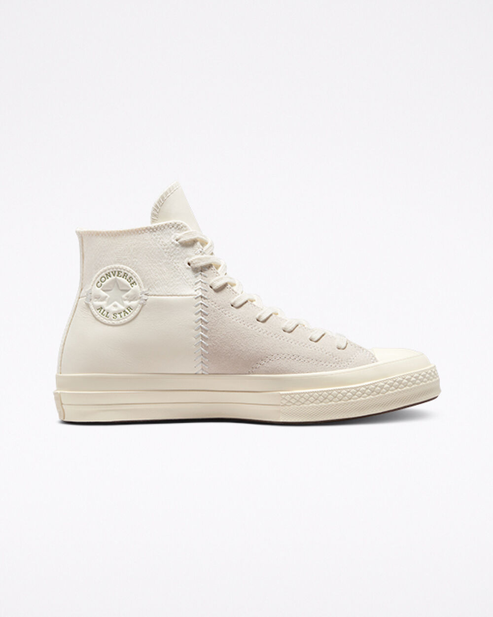 Zapatillas Converse Chuck 70 Mujer Blancas Plateadas Claro | España-6534