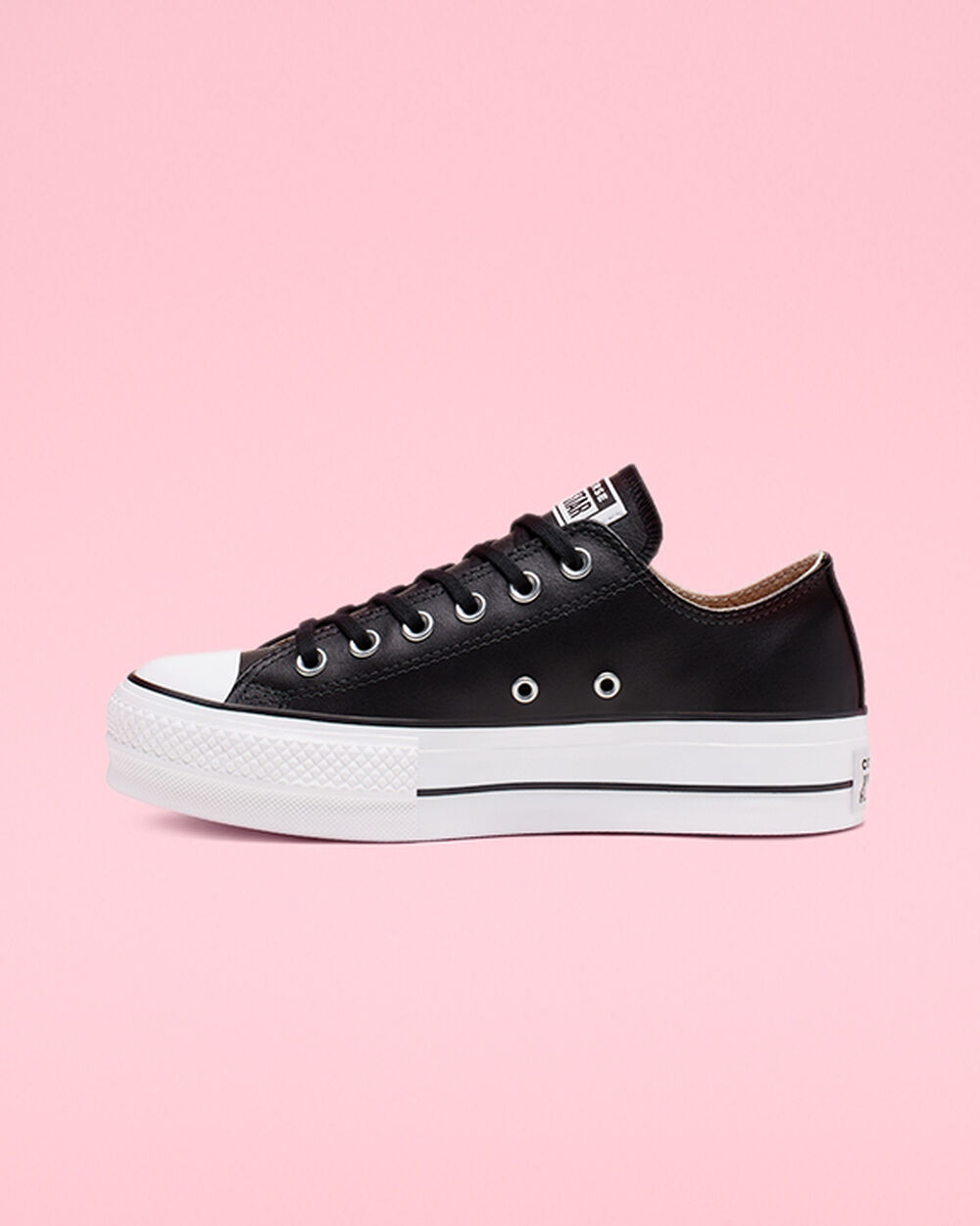 Zapatillas Converse Chuck Taylor All Star Mujer Negras Blancas | España-0142