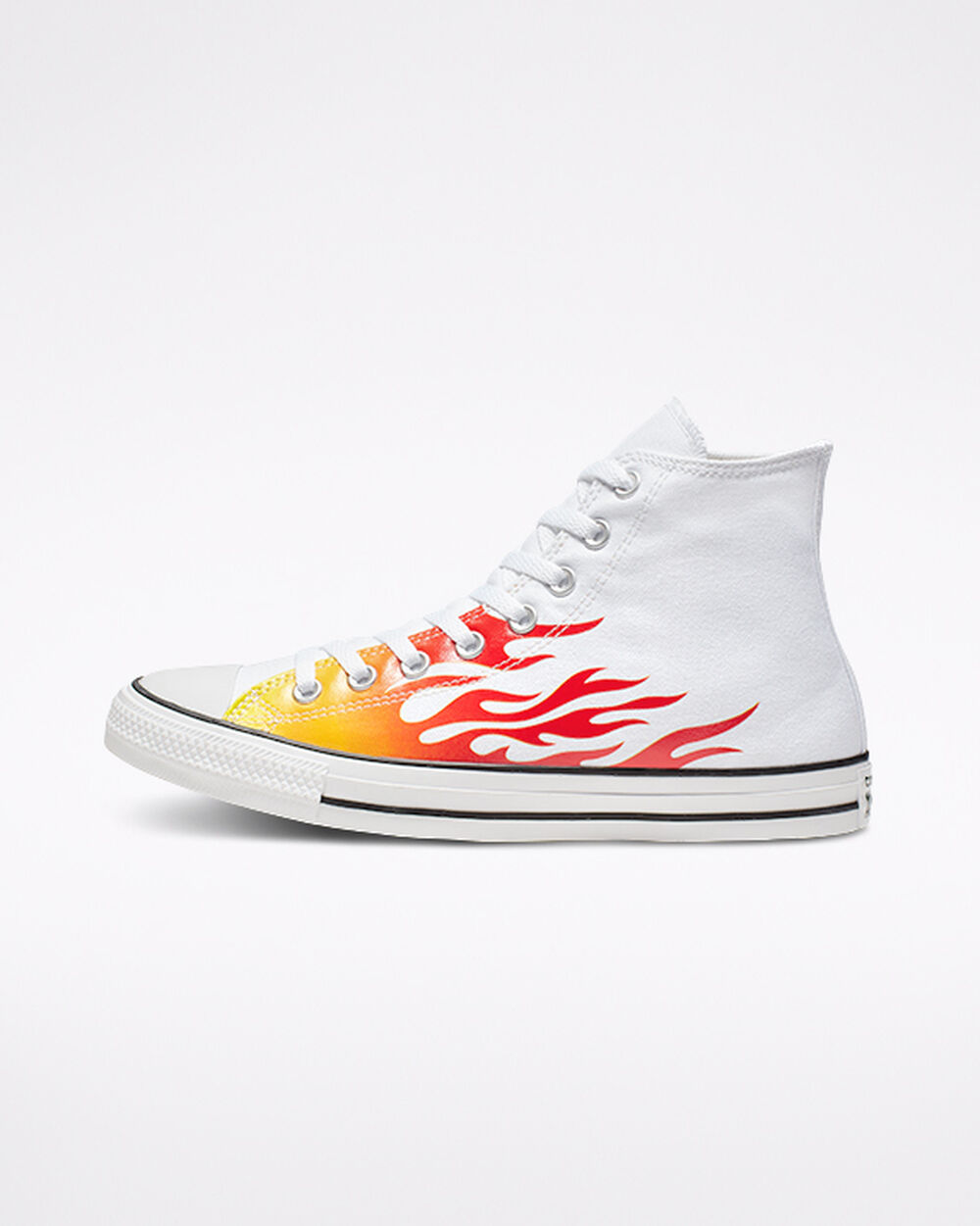 Zapatillas Converse Chuck Taylor All Star Hombre Blancas Rojas Amarillo | España-021