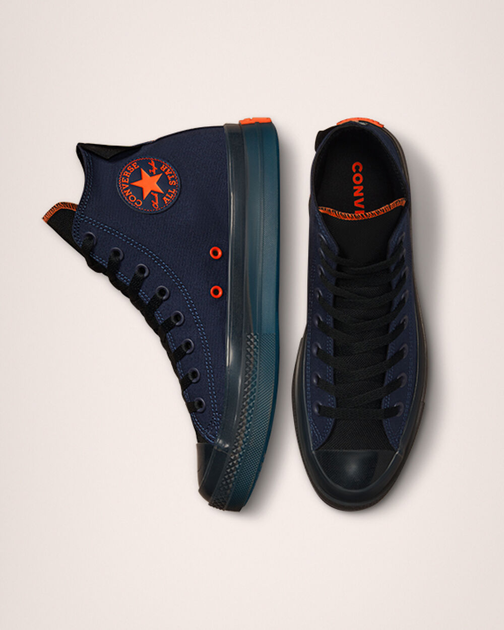 Zapatillas Converse Chuck Taylor All Star CX Hombre Azul Marino Negras Mango | España-0231