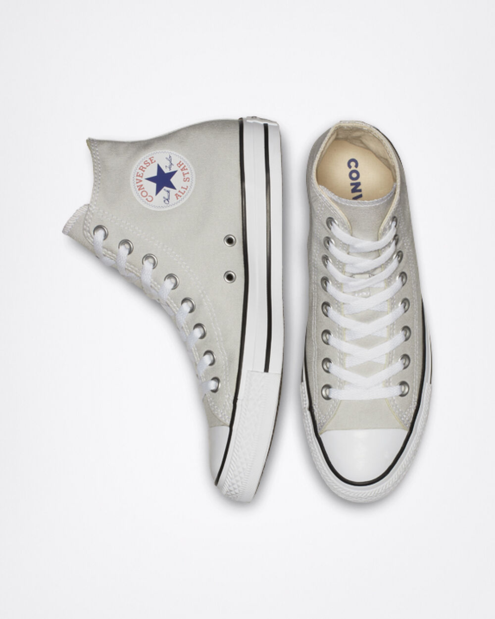 Zapatillas Converse Chuck Taylor All Star Mujer Gris Claro | España-09763