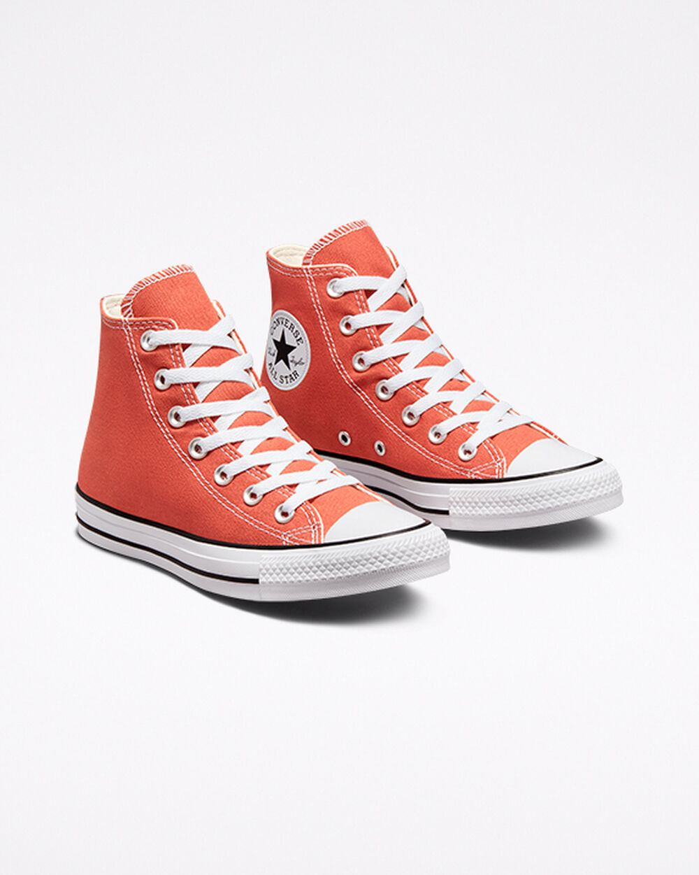 Zapatillas Converse Chuck Taylor All Star Mujer Naranjas Blancas | España-1985