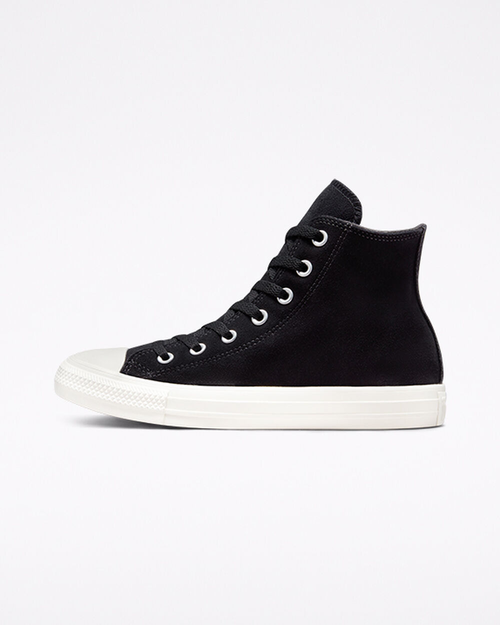 Zapatillas Converse Chuck Taylor All Star Mujer Negras Blancas | España-234