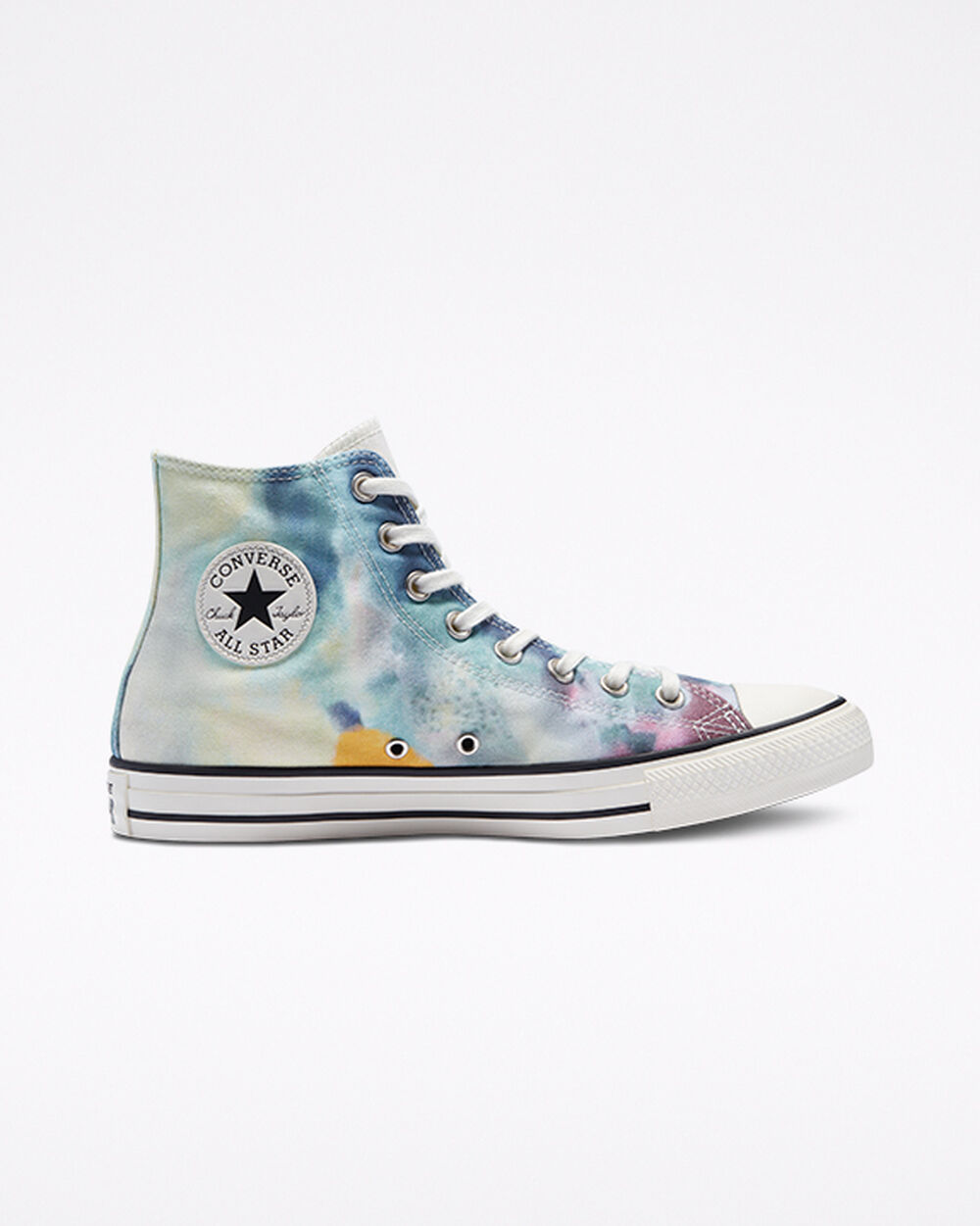 Zapatillas Converse Chuck Taylor All Star Hombre Blancas Multicolor Negras | España-247