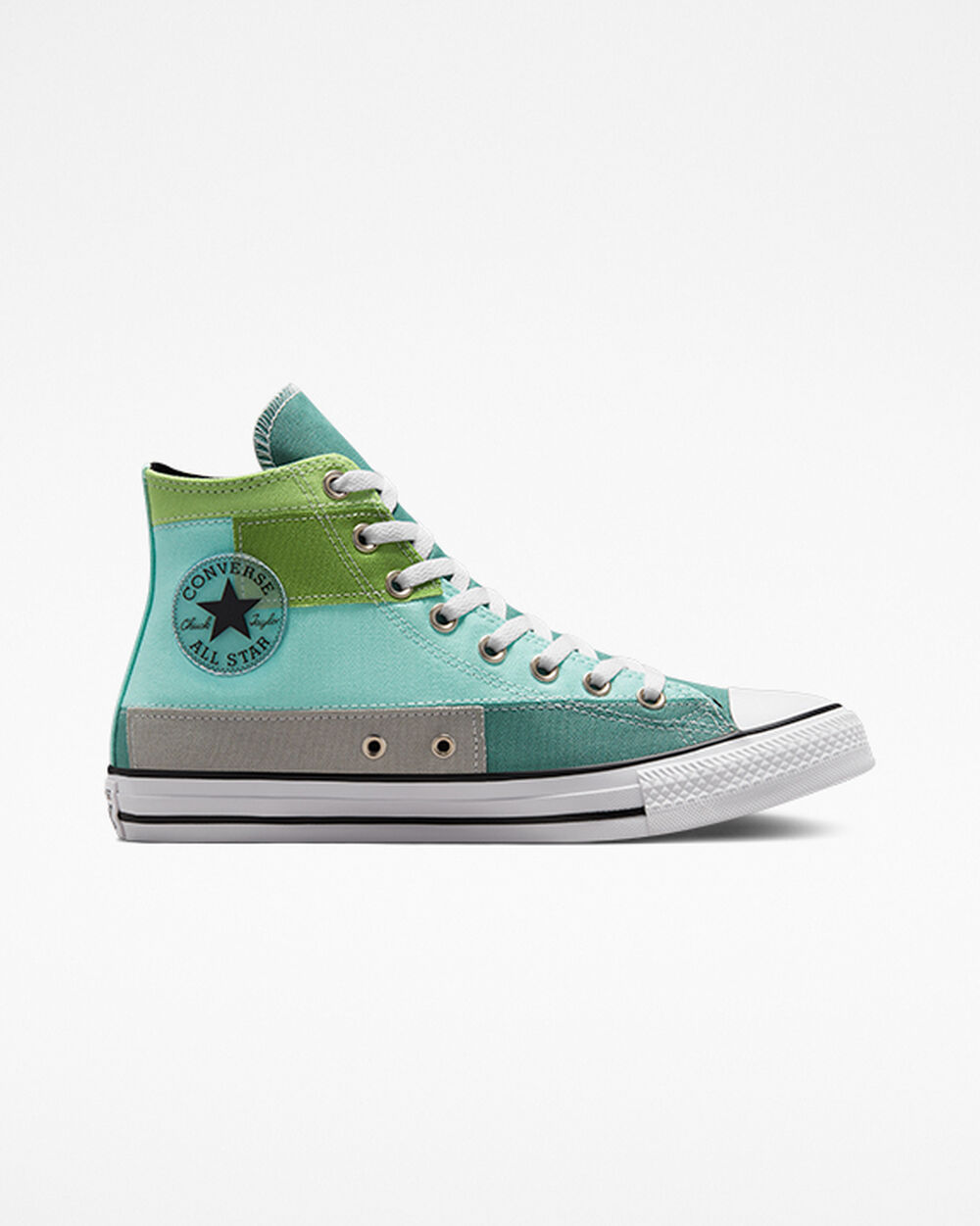 Zapatillas Converse Chuck Taylor All Star Mujer Azules Claro Verde Claro | España-273