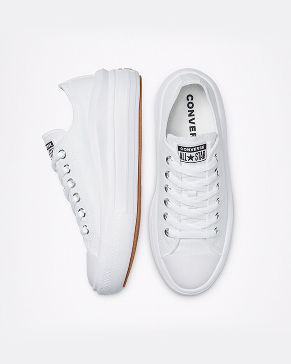 Zapatillas Converse Chuck Taylor All Star Move Mujer Blancas Blancas | España-27