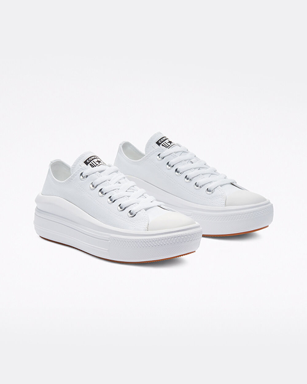 Zapatillas Converse Chuck Taylor All Star Move Mujer Blancas Blancas | España-27