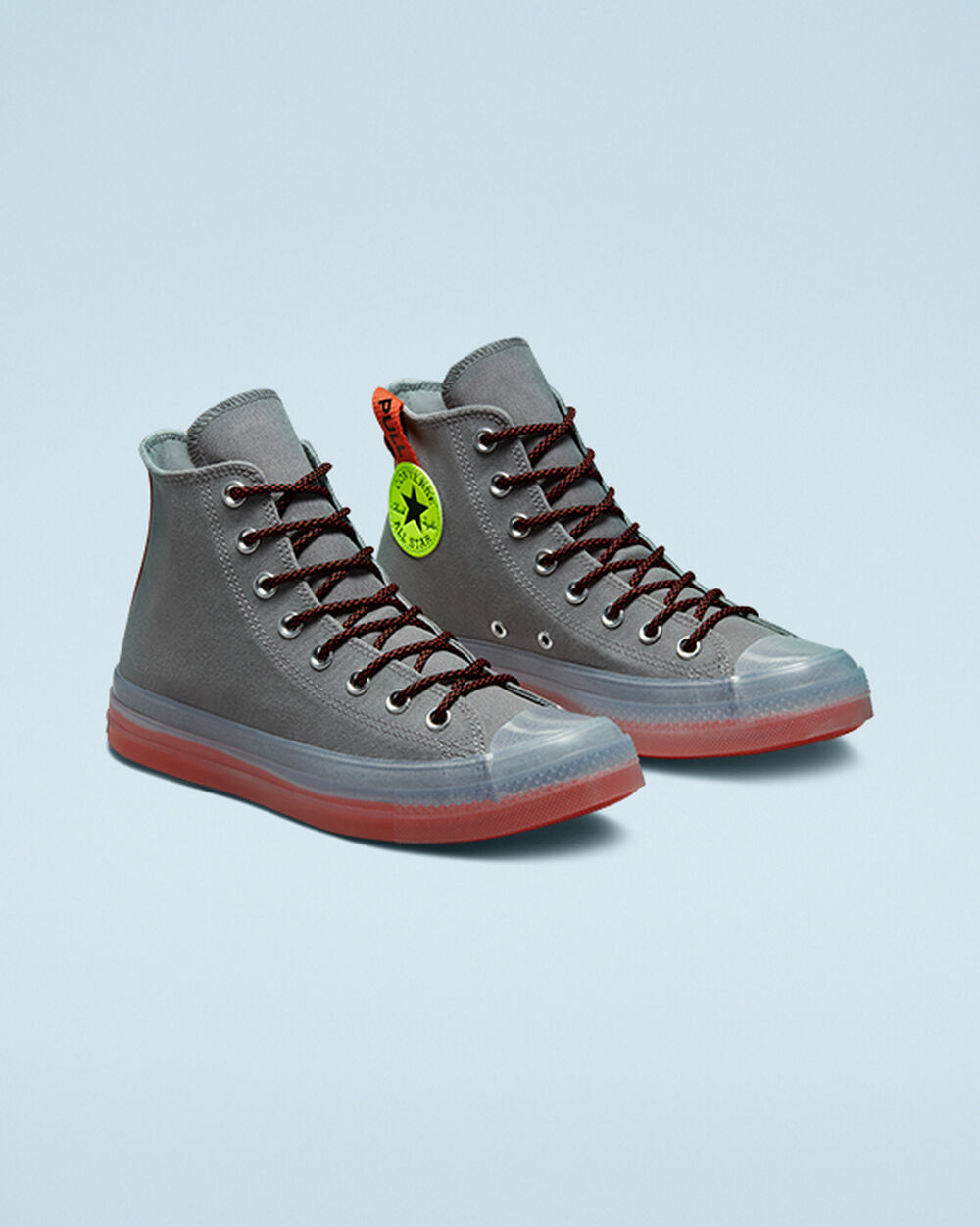 Zapatillas Converse Chuck Taylor All Star CX Hombre Gris Oscuro Naranjas | España-327