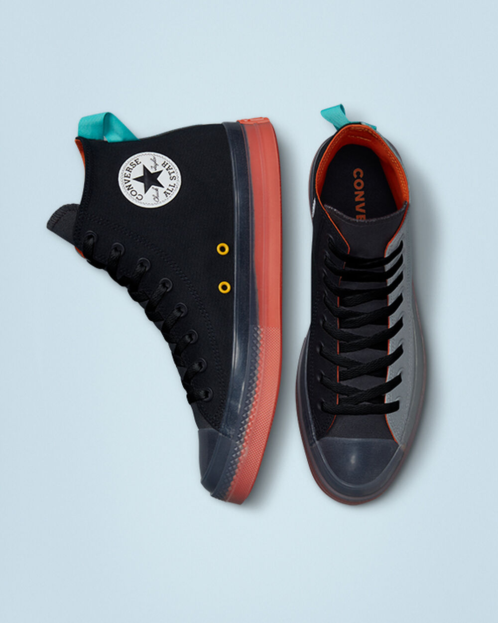 Zapatillas Converse Chuck Taylor All Star CX Mujer Negras Gris | España-3412