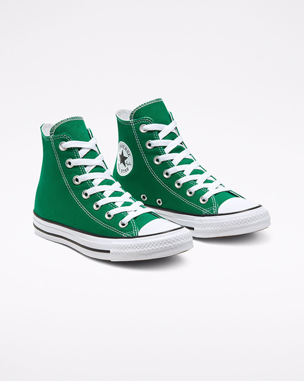 Zapatillas Converse Chuck Taylor All Star Mujer Verde Blancas | España-4210