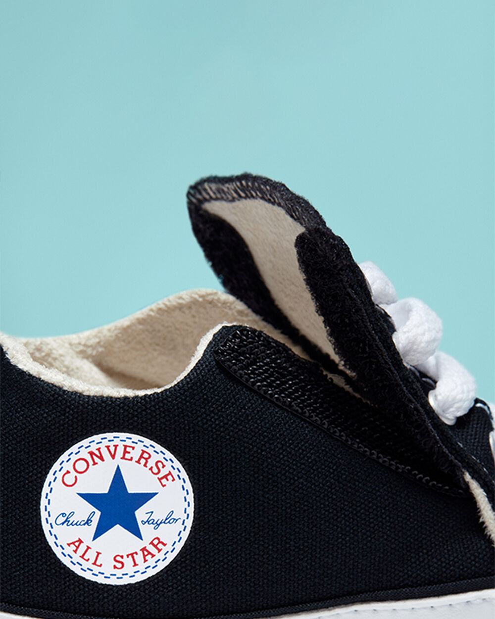 Zapatillas Converse Chuck Taylor All Star Niño Negras Beige Blancas | España-432