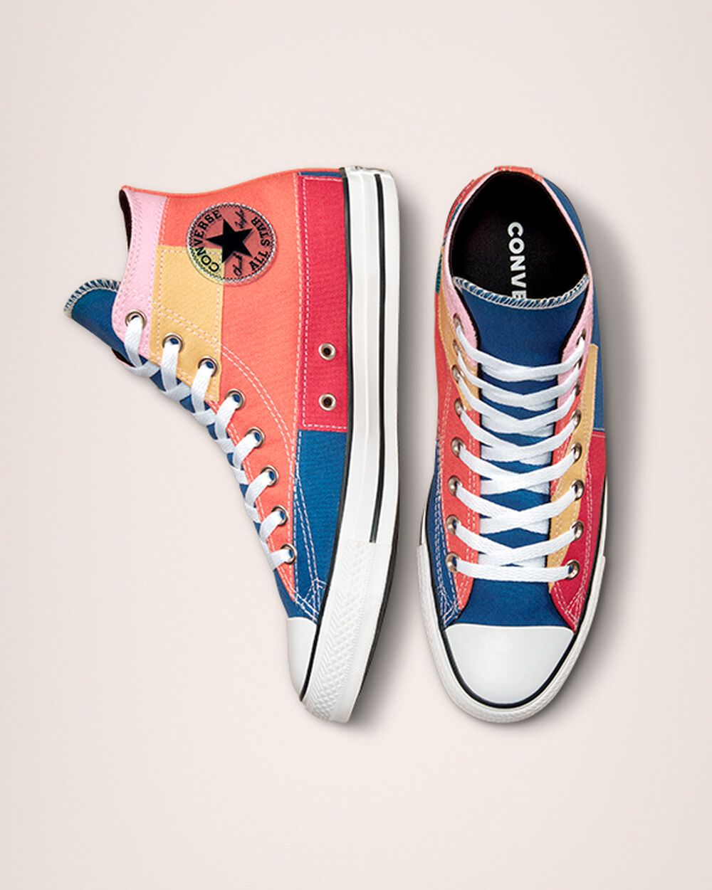 Zapatillas Converse Chuck Taylor All Star Hombre Azules Rosas | España-54723