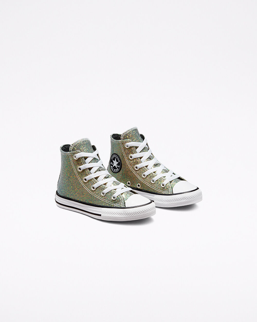 Zapatillas Converse Chuck Taylor All Star Niña Doradas Negras Blancas | España-61523