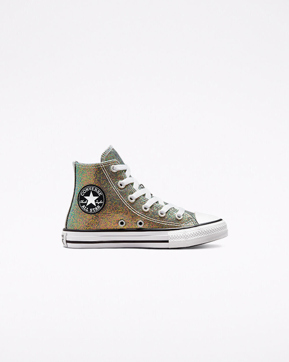 Zapatillas Converse Chuck Taylor All Star Niña Doradas Negras Blancas | España-61523