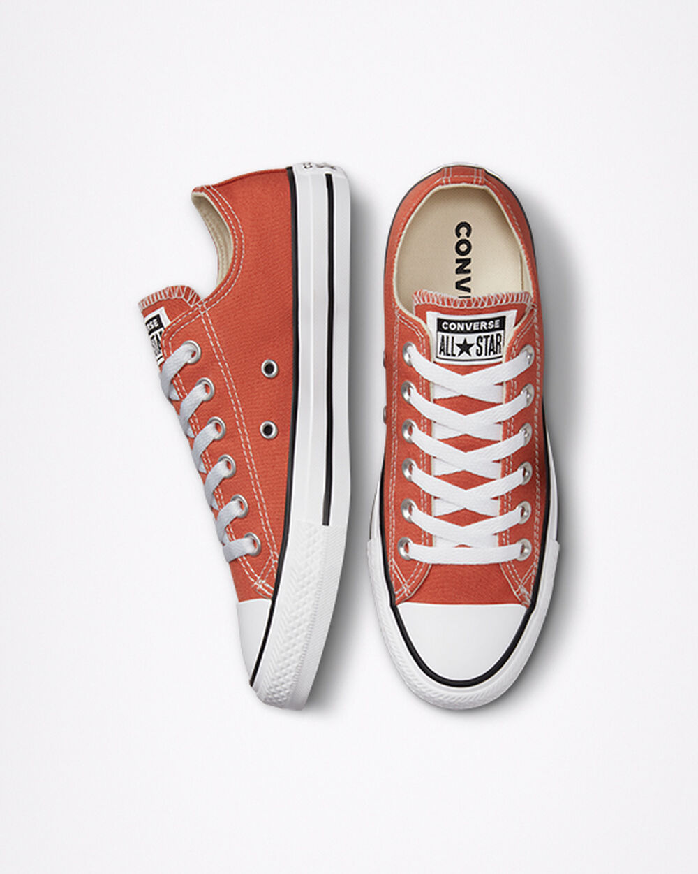 Zapatillas Converse Chuck Taylor All Star Hombre Naranjas Blancas | España-62041