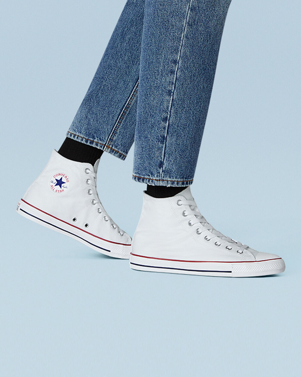 Zapatillas Converse Chuck Taylor All Star Mujer Blancas | España-65984