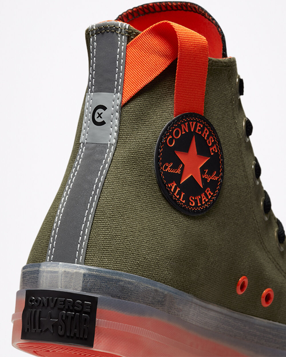 Zapatillas Converse Chuck Taylor All Star CX Hombre Kaki Negras | España-6831