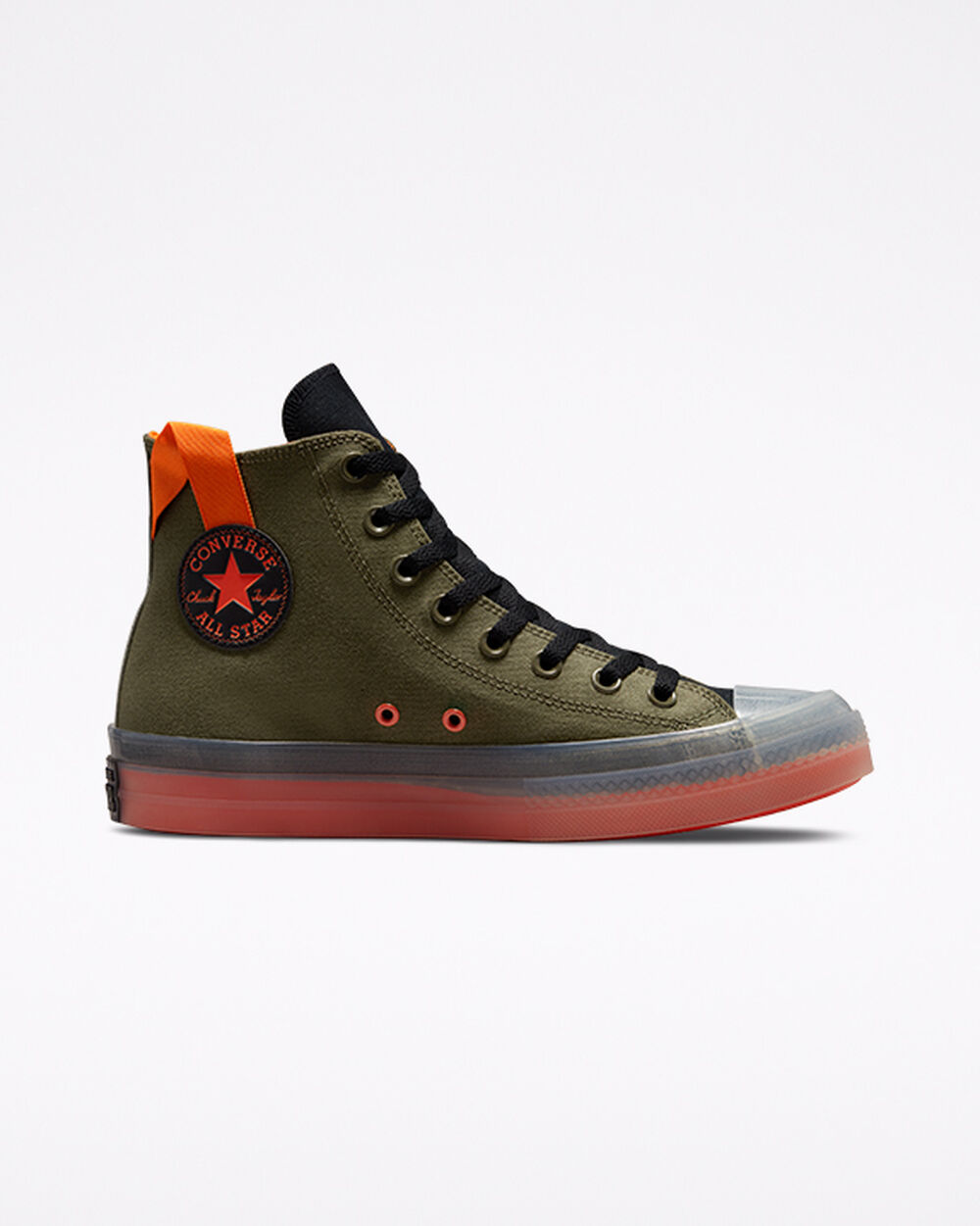 Zapatillas Converse Chuck Taylor All Star CX Hombre Kaki Negras | España-6831