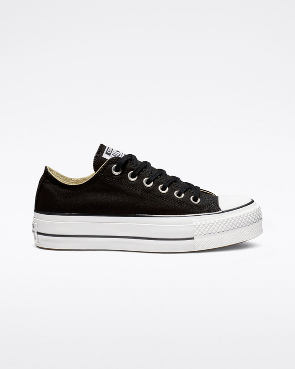 Zapatillas Converse Chuck Taylor All Star Mujer Negras Blancas | España-6842