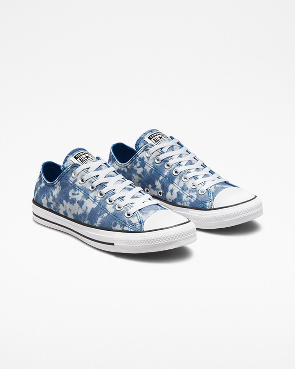 Zapatillas Converse Chuck Taylor All Star Hombre Azules Blancas Negras | España-72803