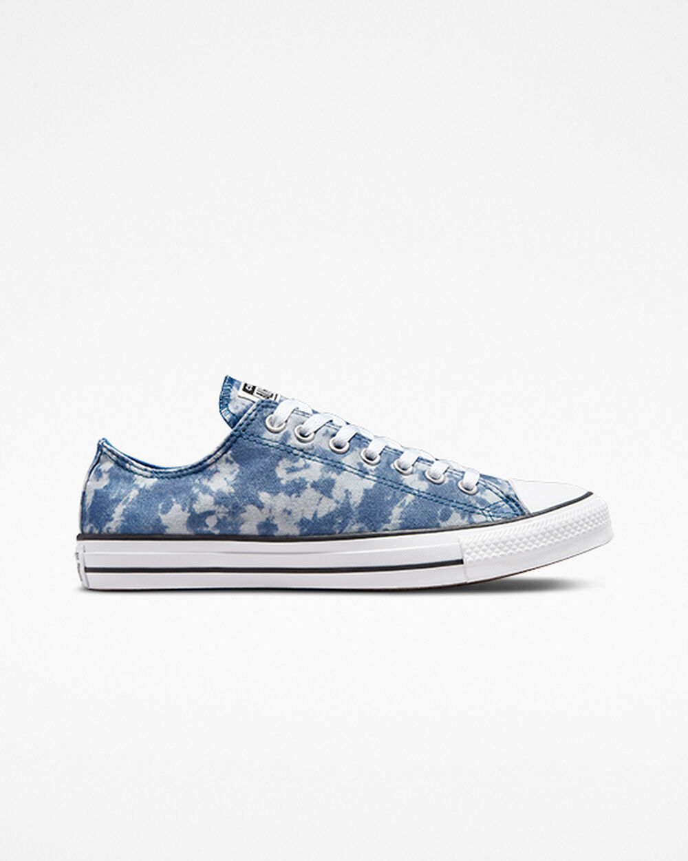 Zapatillas Converse Chuck Taylor All Star Hombre Azules Blancas Negras | España-72803