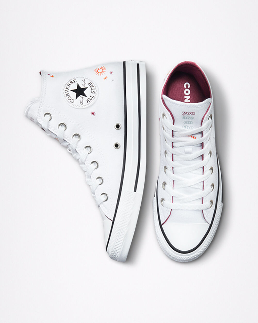 Zapatillas Converse Chuck Taylor All Star Mujer Blancas | España-82375