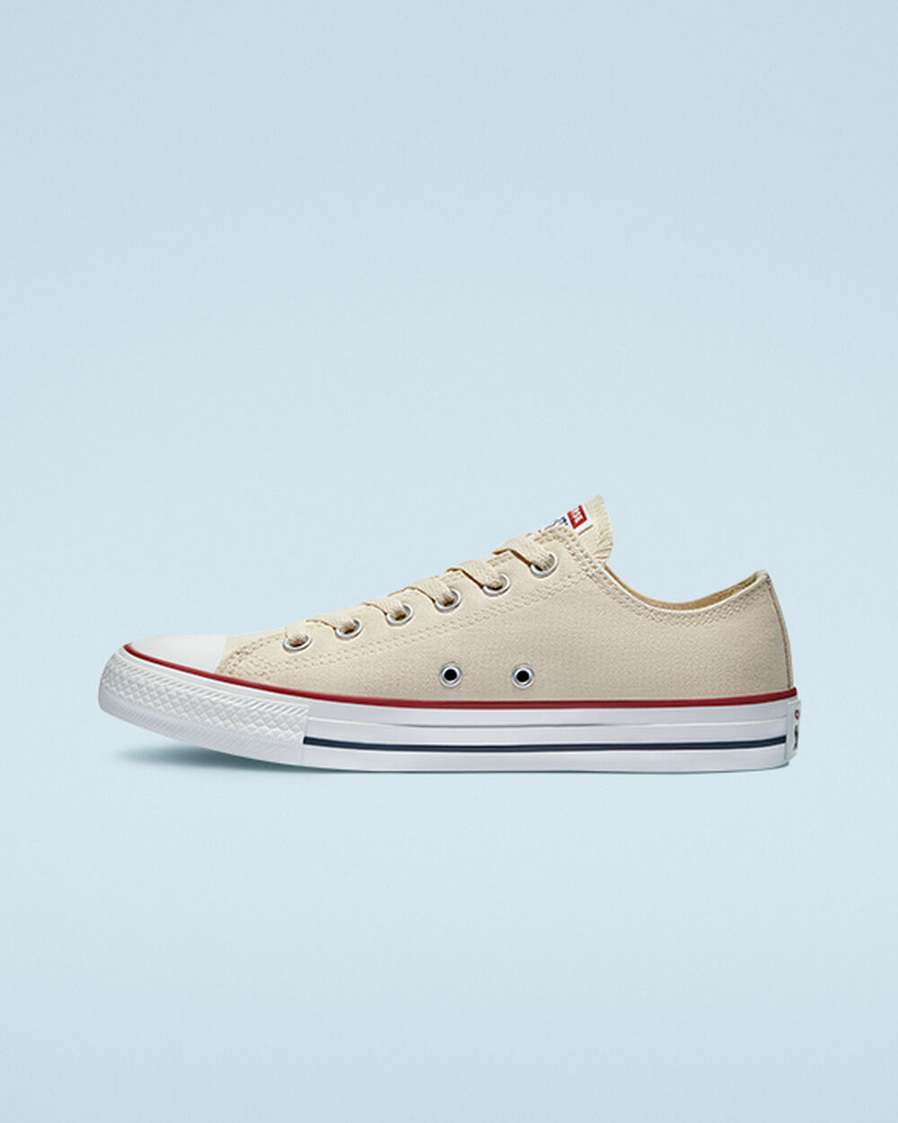 Zapatillas Converse Chuck Taylor All Star Mujer Beige Blancas | España-84092