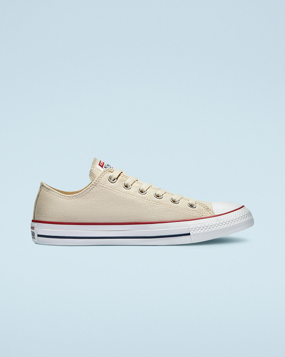 Zapatillas Converse Chuck Taylor All Star Mujer Beige Blancas | España-84092