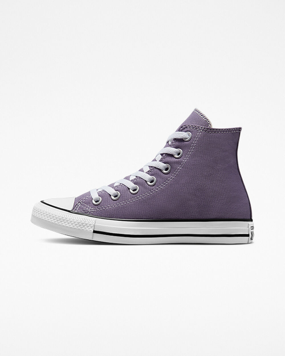 Zapatillas Converse Chuck Taylor All Star Mujer Gris Moradas | España-91603