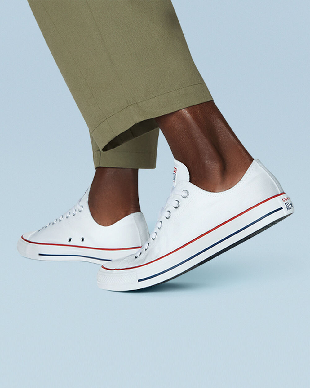 Zapatillas Converse Chuck Taylor All Star Hombre Blancas | España-958