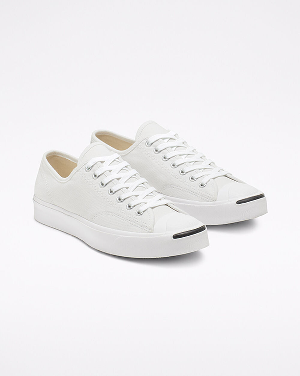 Zapatillas Converse Jack Purcell Mujer Blancas Negras | España-83594