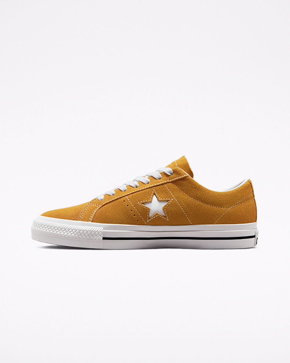 Zapatillas Converse One Star Hombre Marrones Blancas | España-184