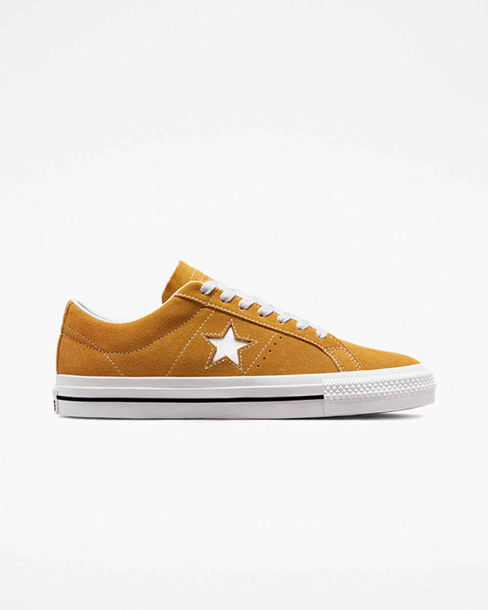 Zapatillas Converse One Star Hombre Marrones Blancas | España-184