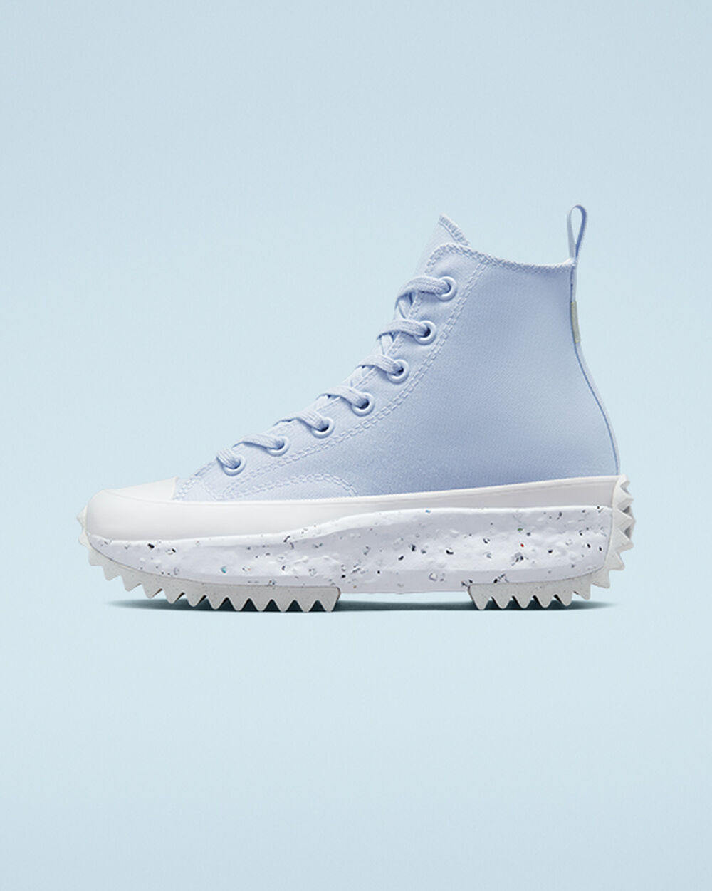 Zapatillas Converse Run Star Hike Hombre Azules Claro Blancas | España-1674