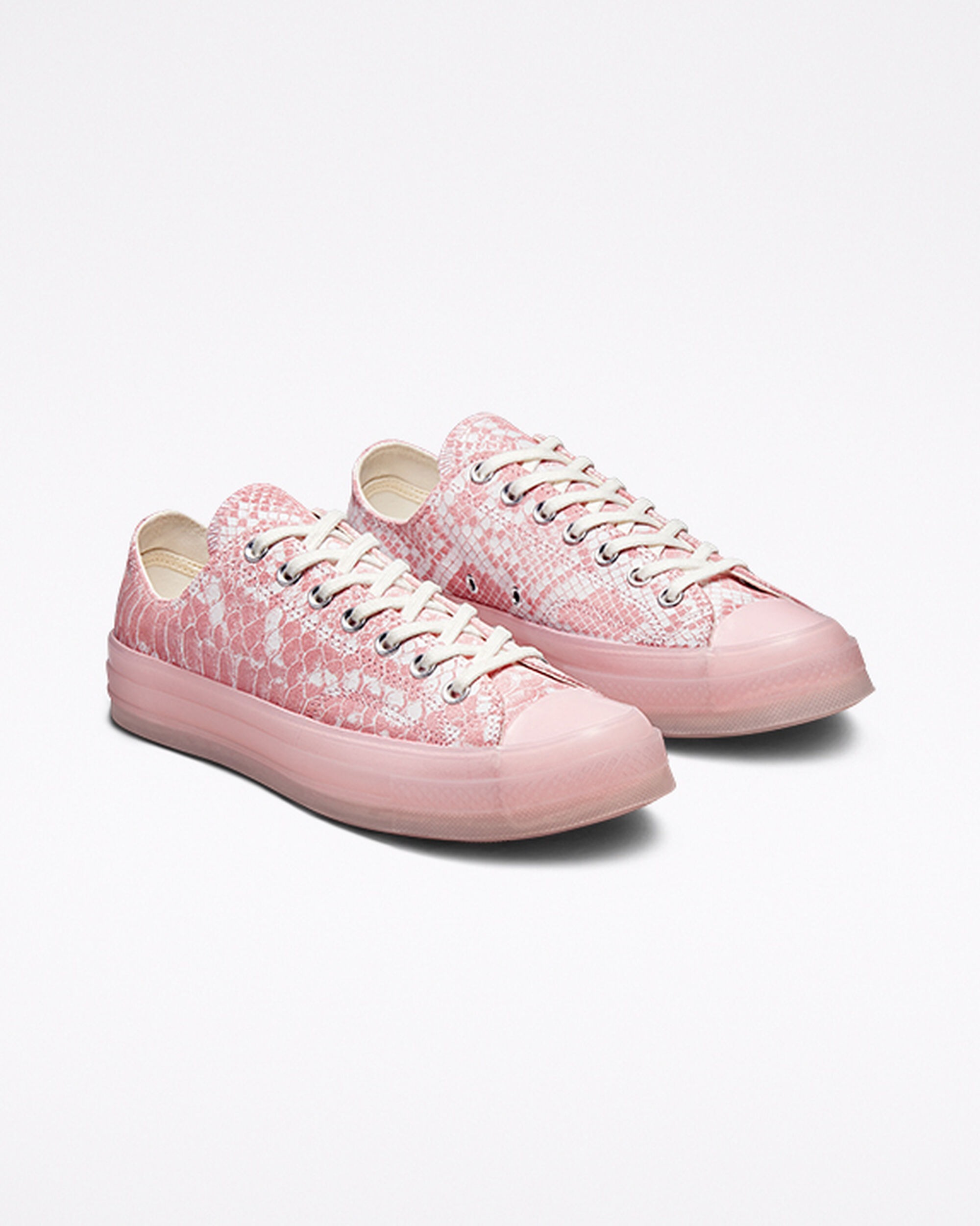 Zapatillas Converse x GOLF WANG Chuck 70 Mujer Rosas Blancas | España-58142